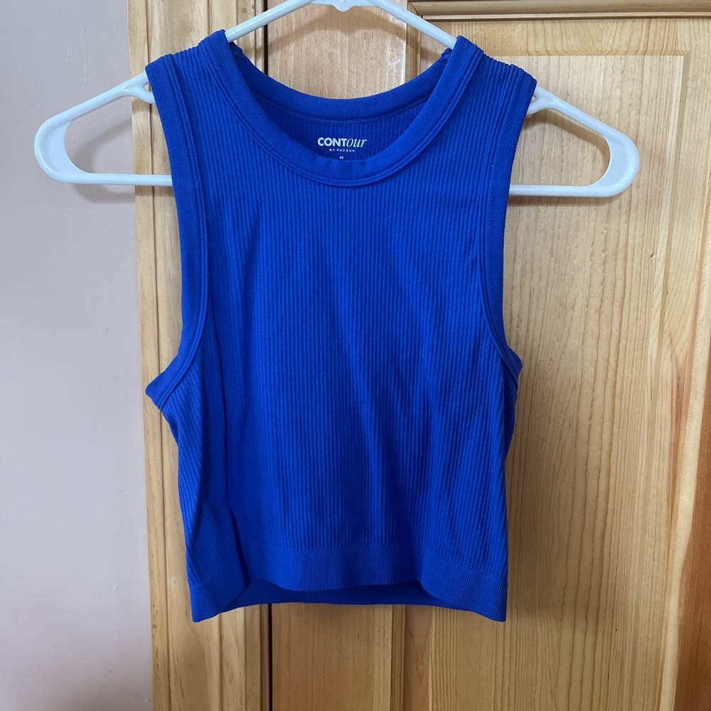 purple blue top xs pacsun